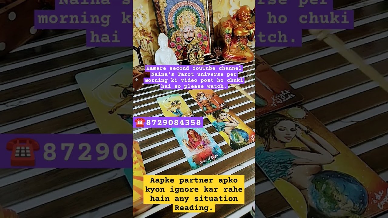 No momento, você está visualizando Aapke partner aapko kyon ignore kar rahe hain collective Hindi tarot reading 💯❤️