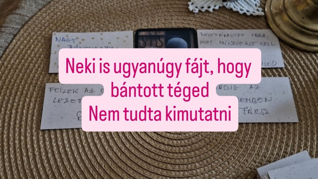 No momento, você está visualizando Azt hitted nem volt rá hatással? Pedig bűntudata van. ❤️ #tarot