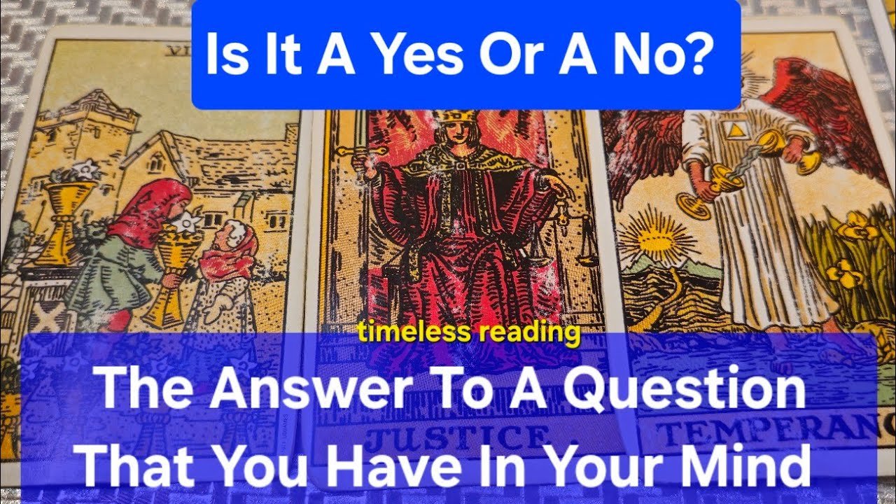 No momento, você está visualizando Is It A Yes Or A No? The Answer To A Question That You Have In Your Mind 🍀😇🕉🔮 Psychic Tarot Reading