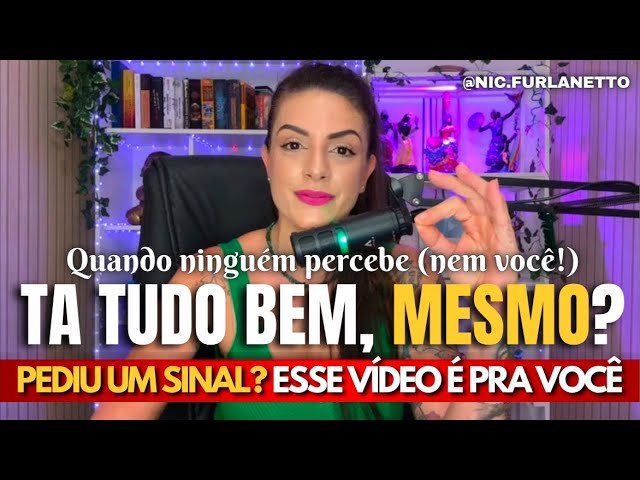 No momento, você está visualizando Pediu um sinal? SERÁ QUE TÁ MESMO TUDO BEM? #tarot