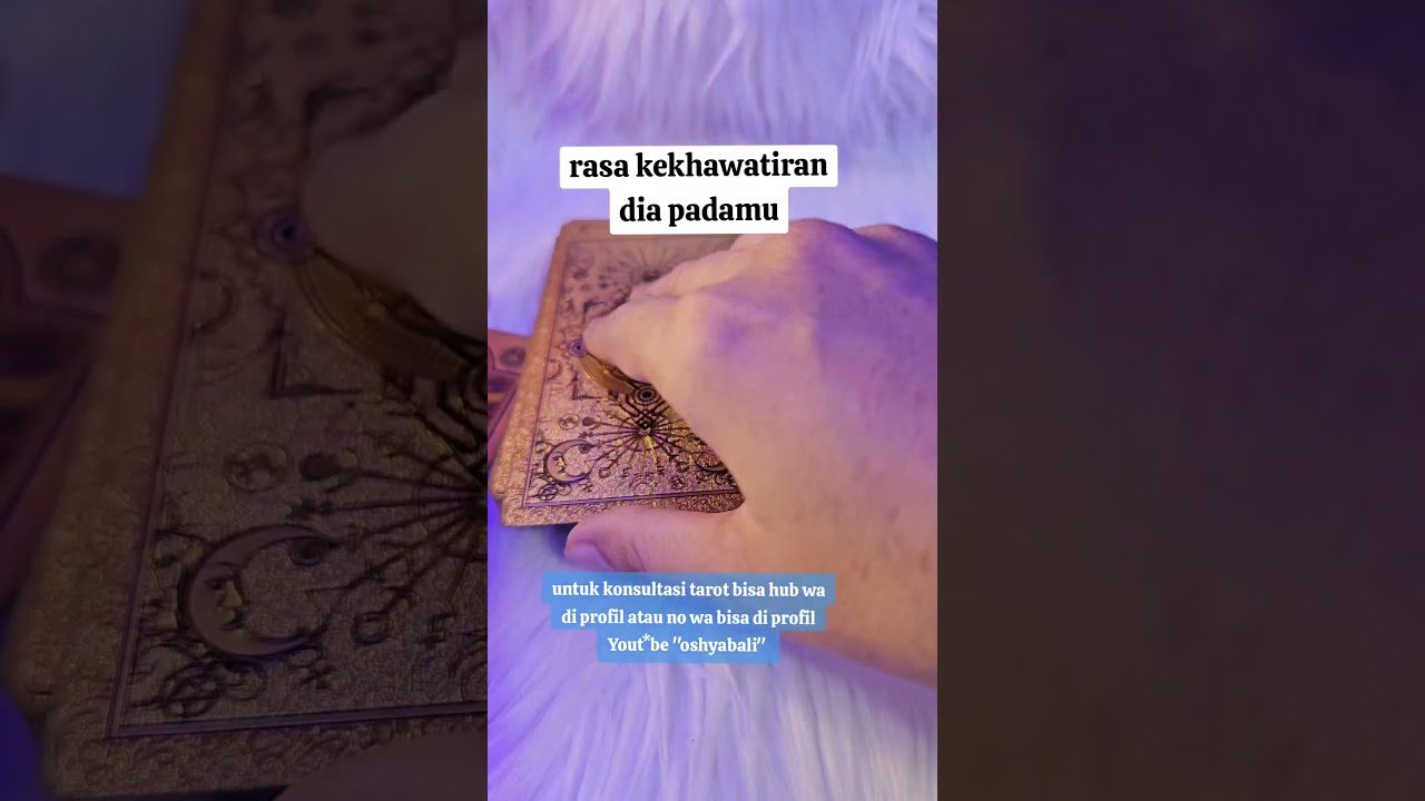 No momento, você está visualizando Rasa kekhawatiran dia padamu #tarot