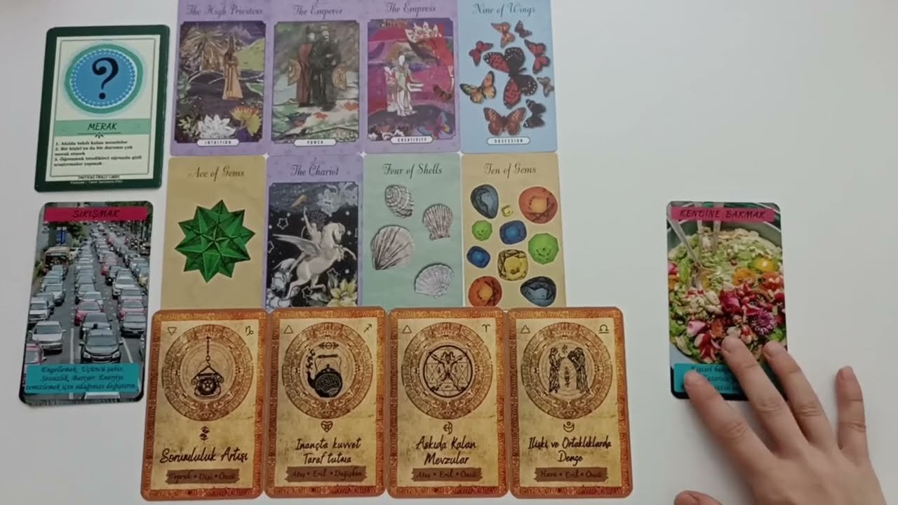No momento, você está visualizando Seni Nasıl Görüyor? Geçmiş/Şimdi/Gelecek Tarot