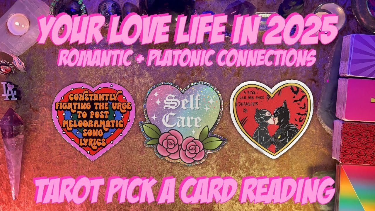 No momento, você está visualizando 💖Your Love Life in 2025! Romantic + Platonic Relationships💖 Tarot Pick a Card Love Reading