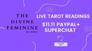 Leia mais sobre o artigo $11.11 Superchat+PayPal Live Tarot Session 💜 Check Description 💜 S-531