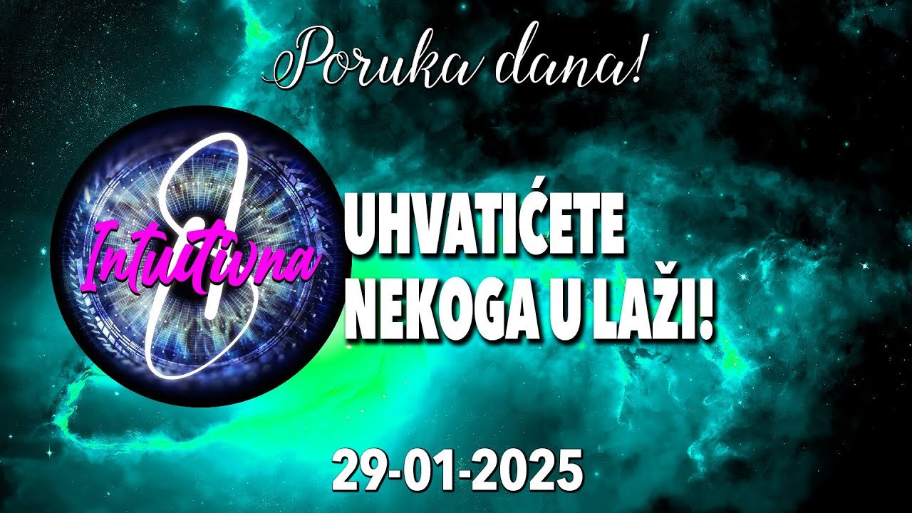 No momento, você está visualizando 📩UHVATIĆETE NEKOGA U LAŽI!📩PORUKA DANA 29.01.2025.🌟 Tarot citanje 🔮  @Intuitivna8