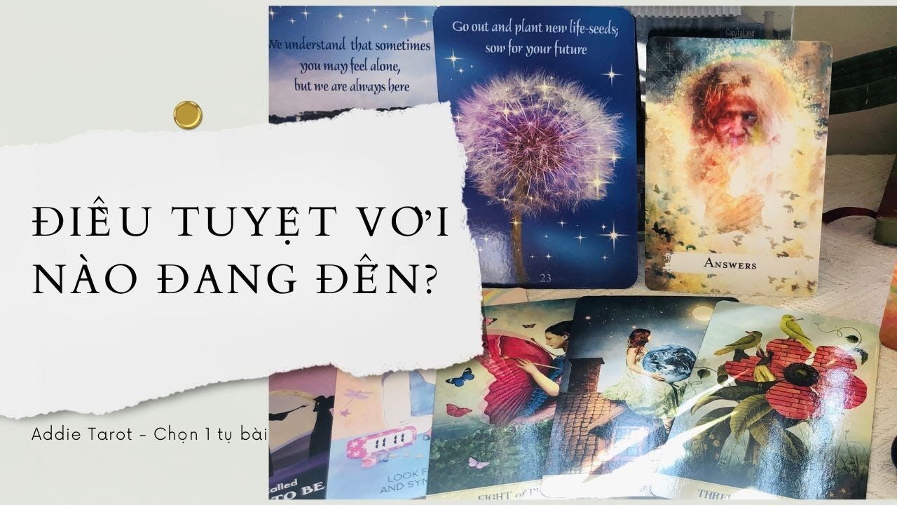 No momento, você está visualizando Điều tuyệt vời nào đang đến? – Chọn tụ bài – Addie Tarot