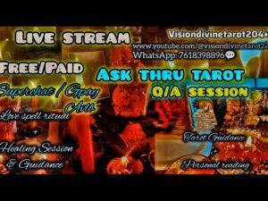 Leia mais sobre o artigo FREE TAROT CARD READING Visiondivinetarot204 CURRENT ENERGY CHECK