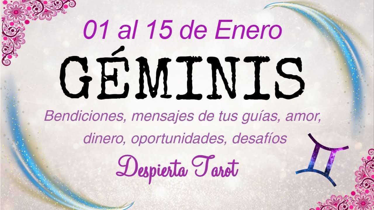 No momento, você está visualizando GEMINIS ♊ Súper compromiso. Viene sanación. 01 al 15 de Enero #tarot