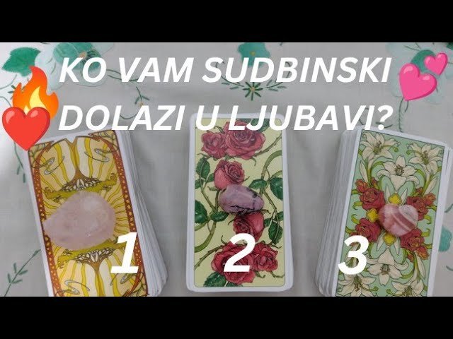 No momento, você está visualizando KO VAM SUDBINSKI DOLAZI U LJUBAVI? 💕❤️💞 IZABERI KARTU – TAROT