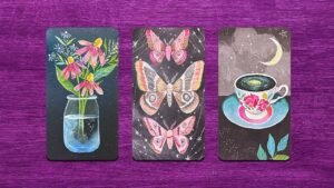 Leia mais sobre o artigo ¿Qué piensa cuando vienes a su mente? 🥰🫣🦋 💜 Tarot interactivo 💜