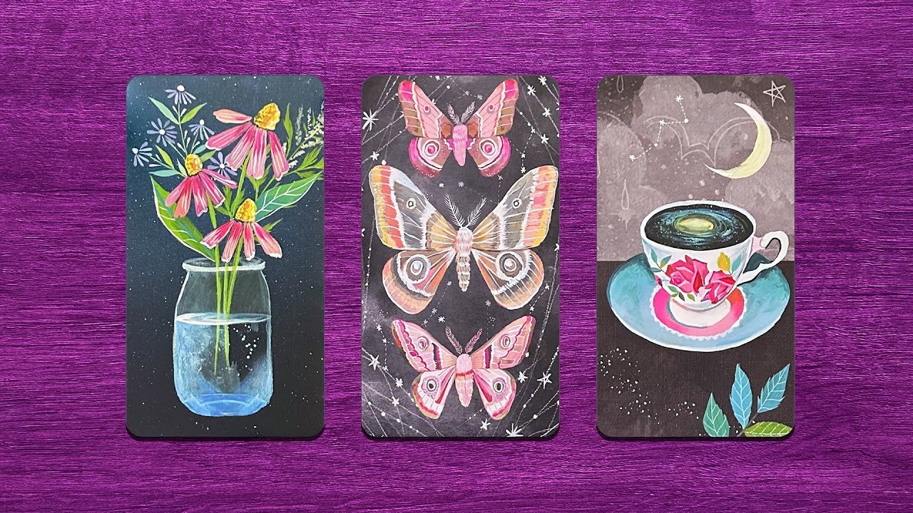 No momento, você está visualizando ¿Qué piensa cuando vienes a su mente? 🥰🫣🦋 💜 Tarot interactivo 💜