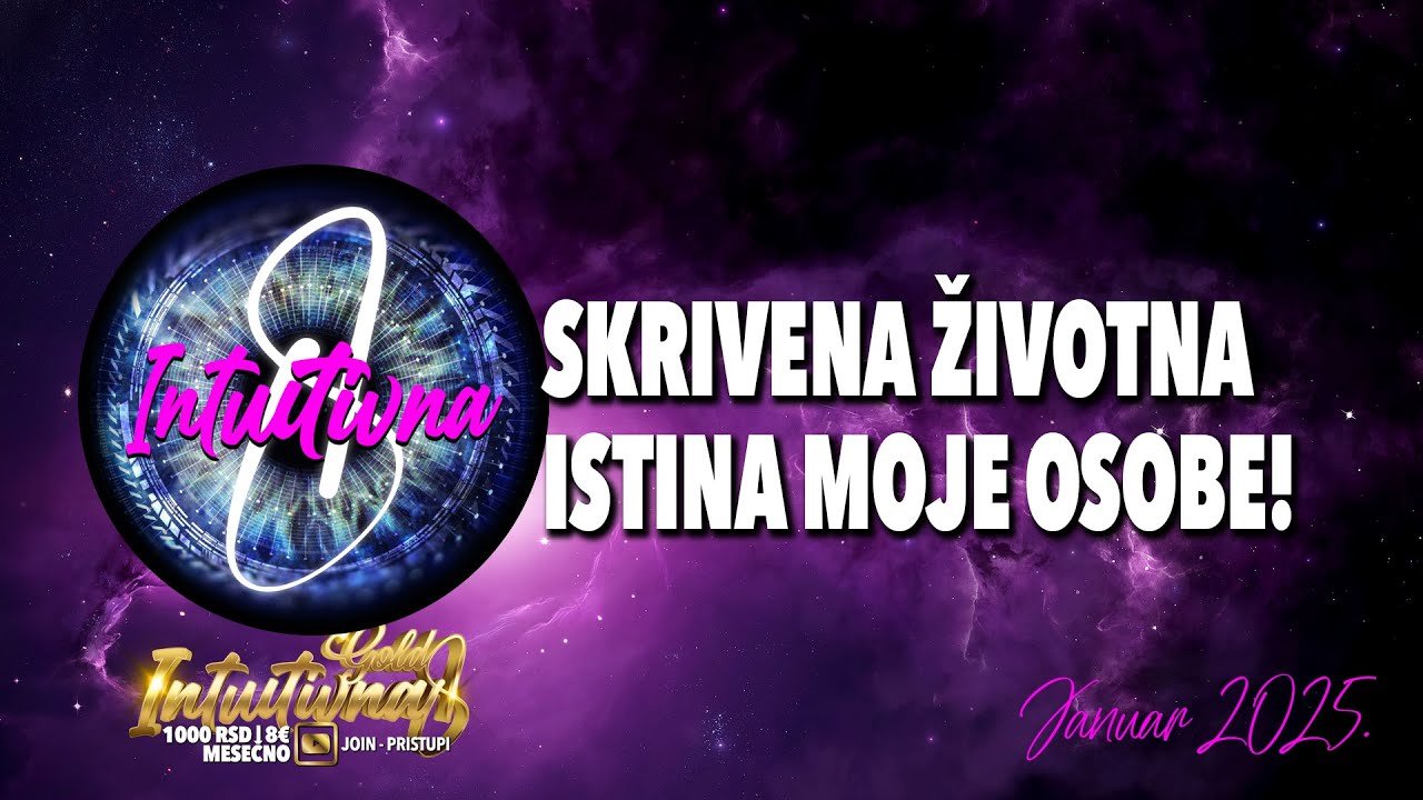 No momento, você está visualizando 🌟SKRIVENA ŽIVOTNA ISTINA MOJE OSOBE!🌟 Tarot citanje 🔮 Grupno otvaranje  @Intuitivna8 ​