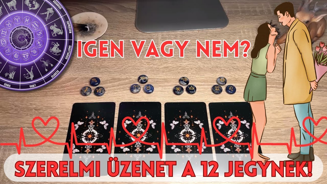 No momento, você está visualizando Szerelem: Igen vagy nem? 12 csillagjegynek válaszol a Tarot