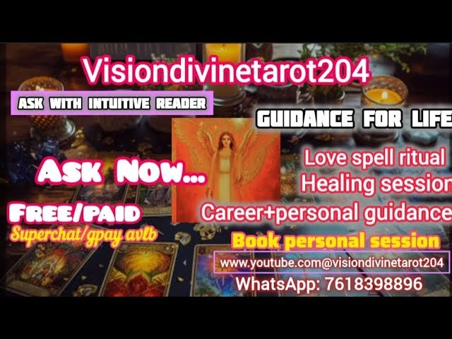 No momento, você está visualizando Tarot card reading live @ Visiondivinetarot204 #lovereading #tarotreading #pickacardreading
