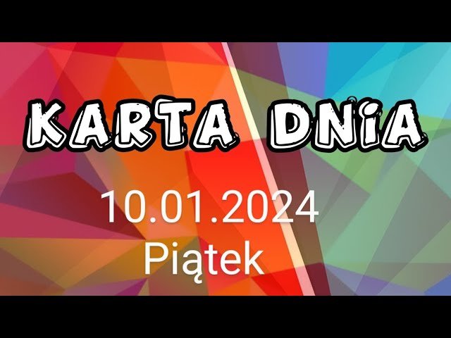 No momento, você está visualizando Tarot 💗Karta dnia 10.01.2025💗 Piątek💗 Wszystkie znaki zodiaku