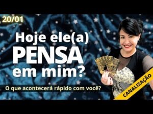 Leia mais sobre o artigo TAROT – LIVE: Ele(a) pensa em mim Hoje? ❤️ 20/01 segunda (O que acontecerá nas próximas semanas?)