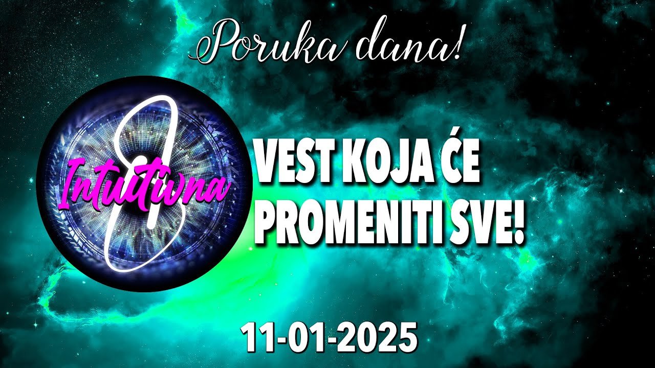 No momento, você está visualizando 📩VEST KOJA ĆE PROMENITI SVE!📩PORUKA DANA 11.01.2025.🌟 Tarot citanje 🔮  @Intuitivna8