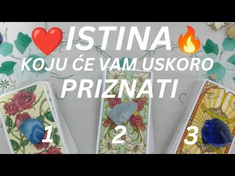 No momento, você está visualizando ISTINA KOJU ĆE VAM USKORO PRIZNATI ❤️🔥💞 IZABERI KARTU – TAROT
