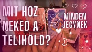 Leia mais sobre o artigo Kinek mit hoz a Telihold az Oroszlánban? 🌝 Tarot kártya üzenetek minden csillagjegynek 🌝hold: feb 12