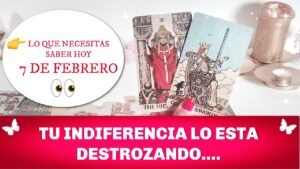 Leia mais sobre o artigo 🎁LECTURA EXPRESS!! LO QUE HAS DE SABER YA HOY DIA 07 DE FEBRERO 2025 🚨 Canalización Tarot Amor
