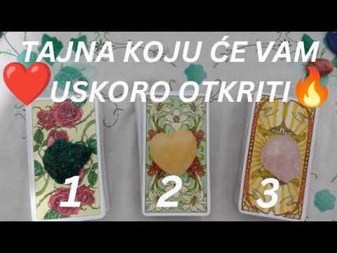 No momento, você está visualizando TAJNA KOJU ĆE VAM USKORO OTKRITI ❤️🔥👁️ IZABERI KARTU – TAROT