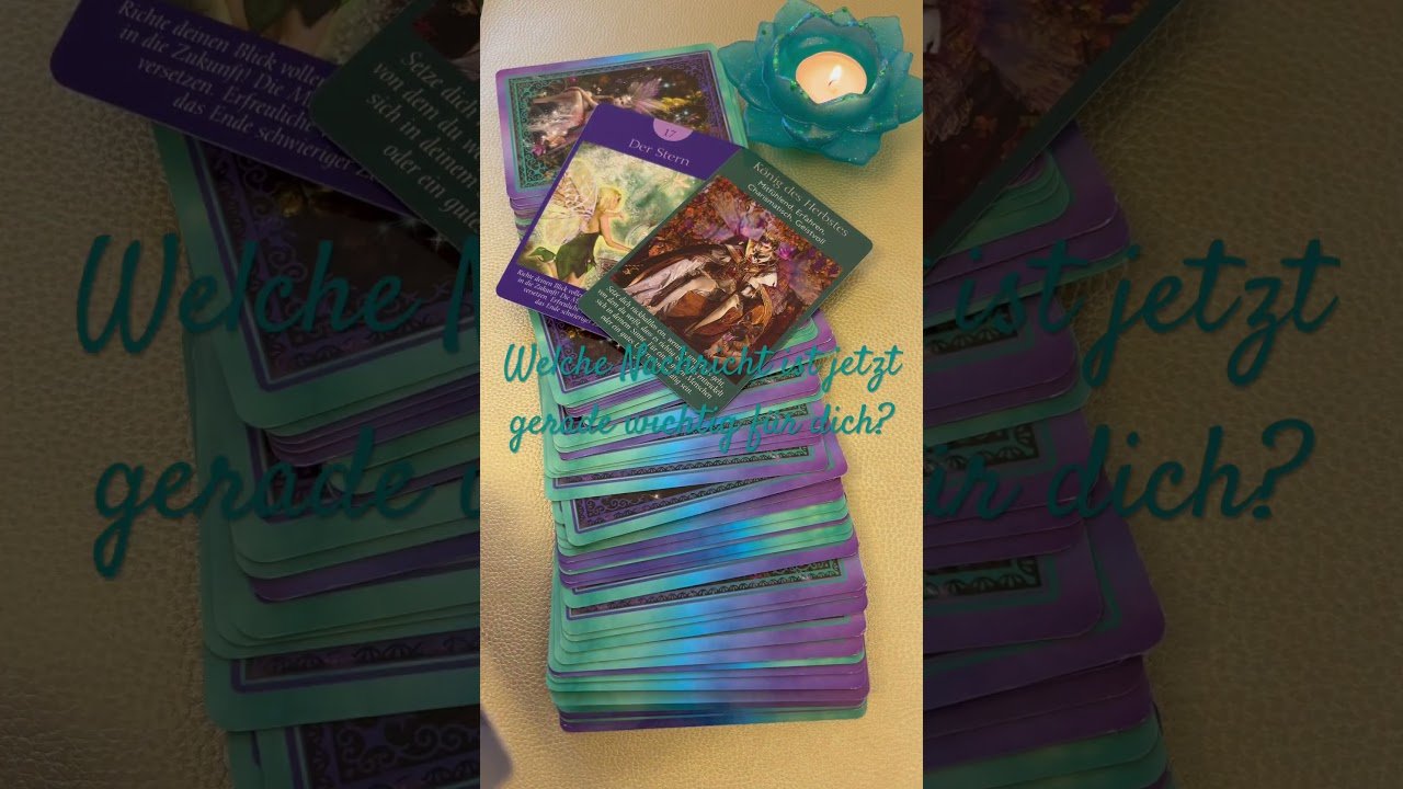 No momento, você está visualizando Welche Nachricht ist jetzt gerade wichtig für dich? Das Feen-Tarot von Doreen Virtue