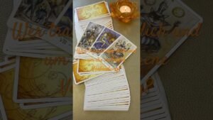 Leia mais sobre o artigo Wer trauert um dich und um die verlorene Verbindung? Joie de Vivre Tarot, Paulina Cassidy