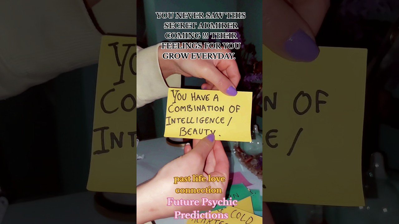 No momento, você está visualizando YOU NEVER SAW THIS SECRET ADMIRER COMING !!! #soulmate #shorts #Tarot