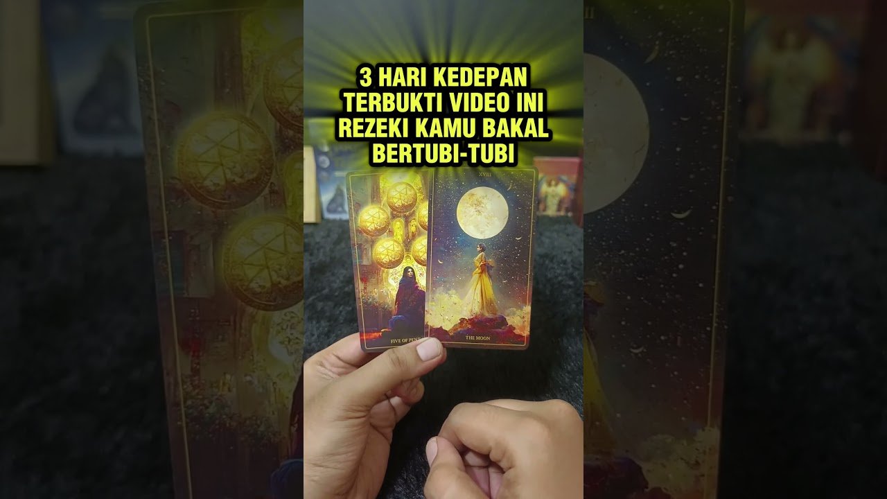 No momento, você está visualizando 3 HARI KEDEPAN TERBUKTI VIDEO INI REZEKI KAMU BAKAL BERTUBI-TUBI #tarot #tarotreading