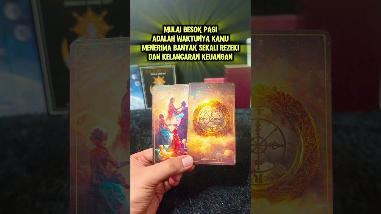 No momento, você está visualizando BESOK ADALAH WAKTUNYA KAMU MENERIMA BANYAK SEKALI REZEKI KELANCARAN KEUANGAN #tarot #tarotreading