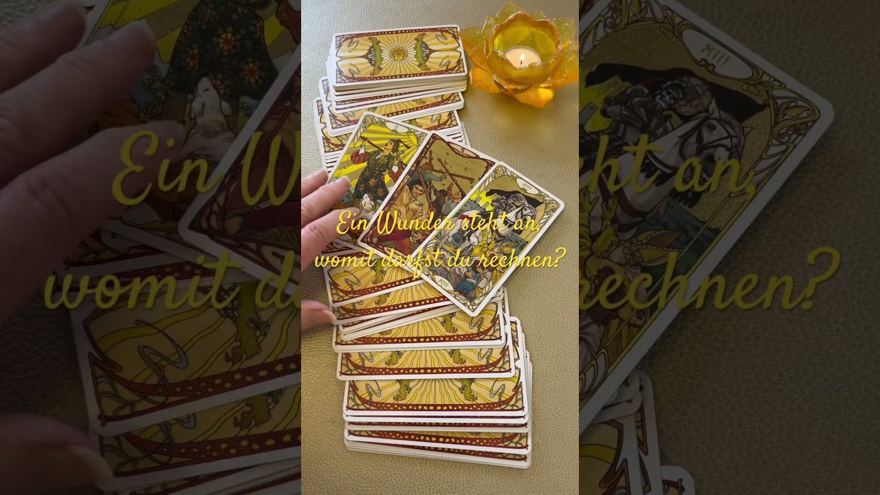 No momento, você está visualizando Ein Wunder steht an, womit darfst du rechnen? Golden Art Nouveau Tarot, Giulia F. Massaglia