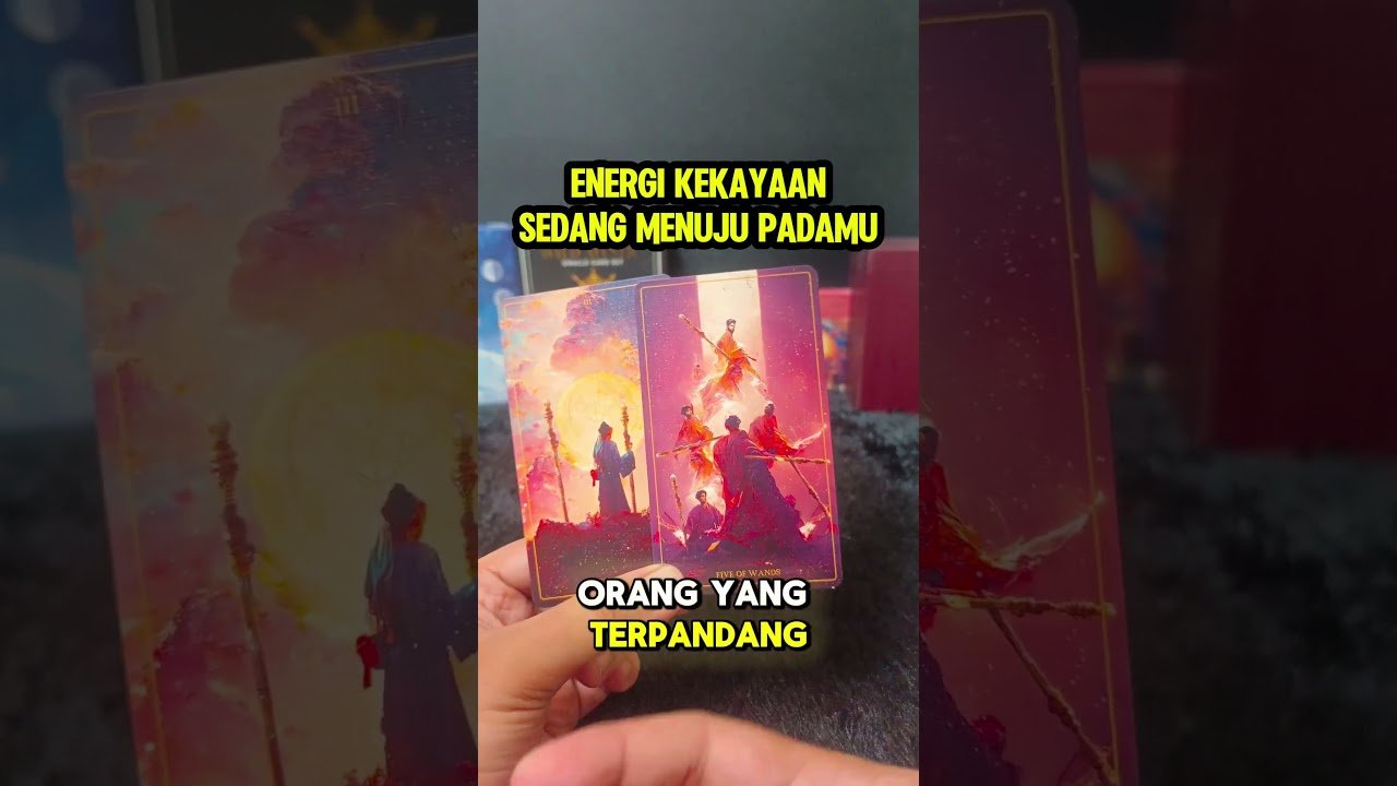 No momento, você está visualizando ENERGI KEKAYAAN SEDANG MENUJU PADAMU #tarot #tarotreading