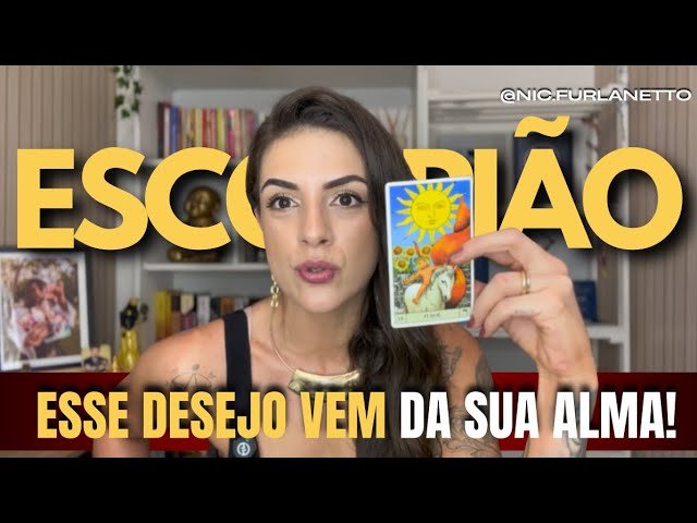 No momento, você está visualizando ESCORPIÃO – Você pediu uma motivação e agora não sabe como lidar com ela 😂 #tarot #escorpião