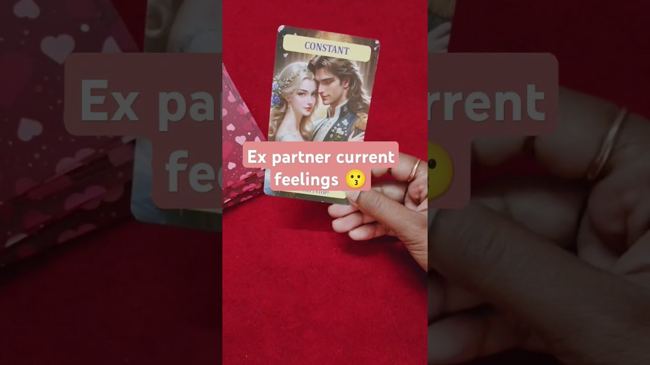 No momento, você está visualizando Ex partner current feelings for you 😍#tarot #tarotreading #currentenergy #nocontactreading