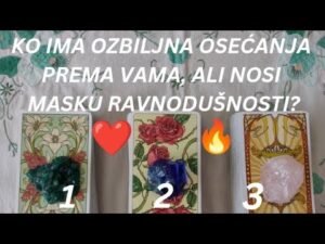 Leia mais sobre o artigo KO IMA OZBILJNA OSEĆANJA PREMA VAMA, ALI NOSI MASKU RAVNODUŠNOSTI? ❤️🔥✨IZABERI KARTU – TAROT