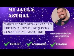 Leia mais sobre o artigo MI JAULA #tarotenvivo #tarotgratis #lecturadecartas #tarot #horoscopos #tarotamor #USA #españa #br