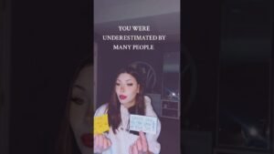 Leia mais sobre o artigo YOU WERE UNDERESTIMATED BY MANY  #Tarot #Karmic