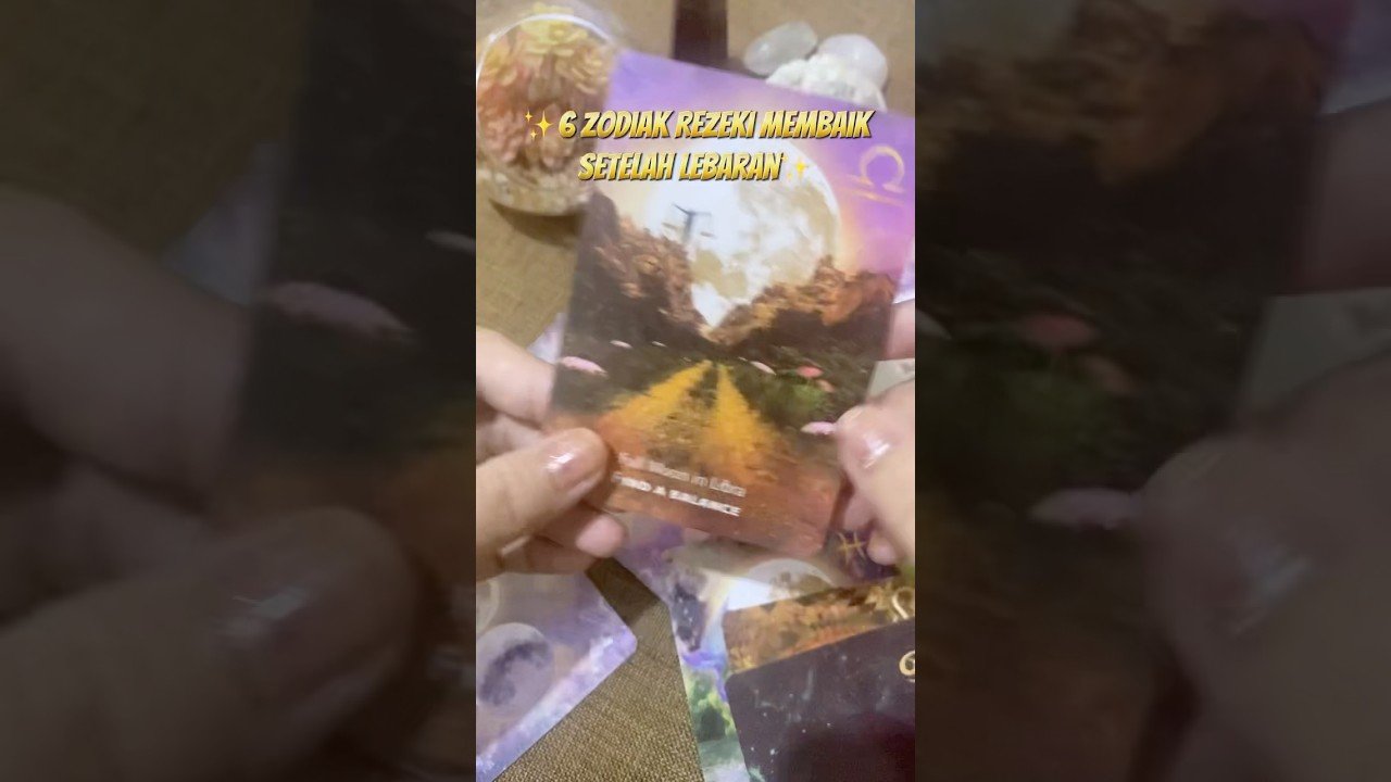 No momento, você está visualizando 🕌✨ 6 Zodiak Baik Rezeki setelah Lebaran #tarot #idulfitri #generalreading
