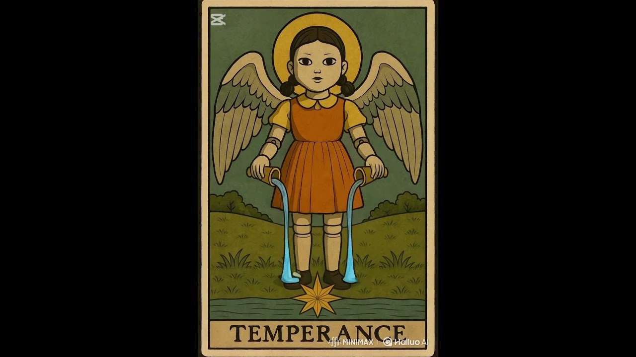 No momento, você está visualizando 🌈 Temperance – Squid Game Robot Bebek Tarot Serisi ⚖️💧#squidgameedit #squidgame2 #tarot #squidgame