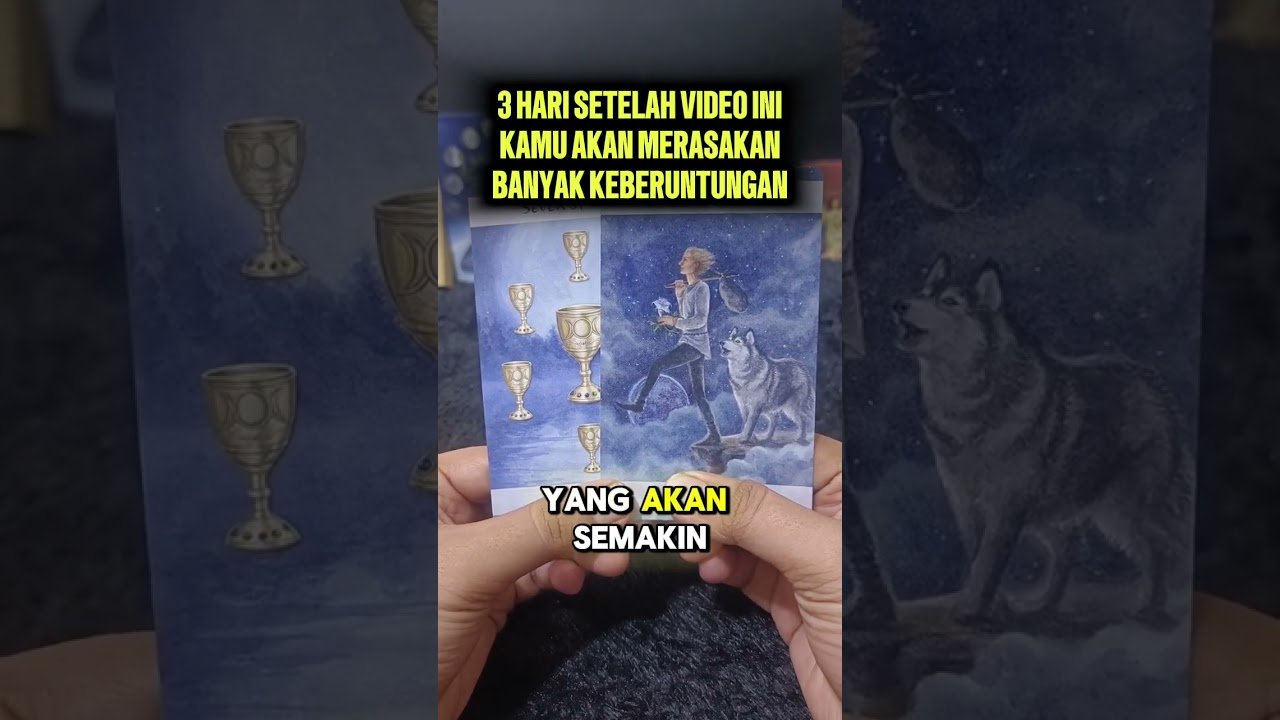 No momento, você está visualizando 3 HARI SETELAH VIDEO INI KAMU AKAN MERASAKAN BANYAK KEBERUNTUNGAN #tarot #tarotreading