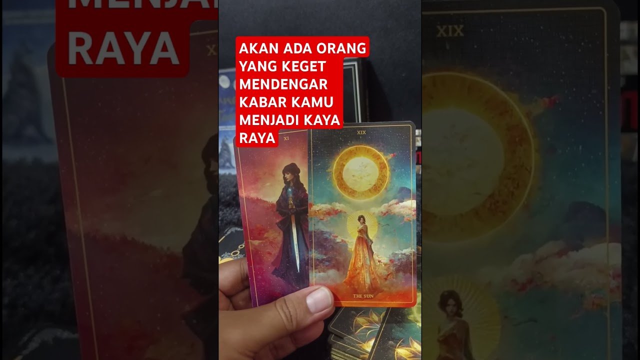 No momento, você está visualizando AKAN ADA ORANG YANG KEGET MENDENGAR KABAR KAMU MENJADI KAYA RAYA #tarot #tarotreading