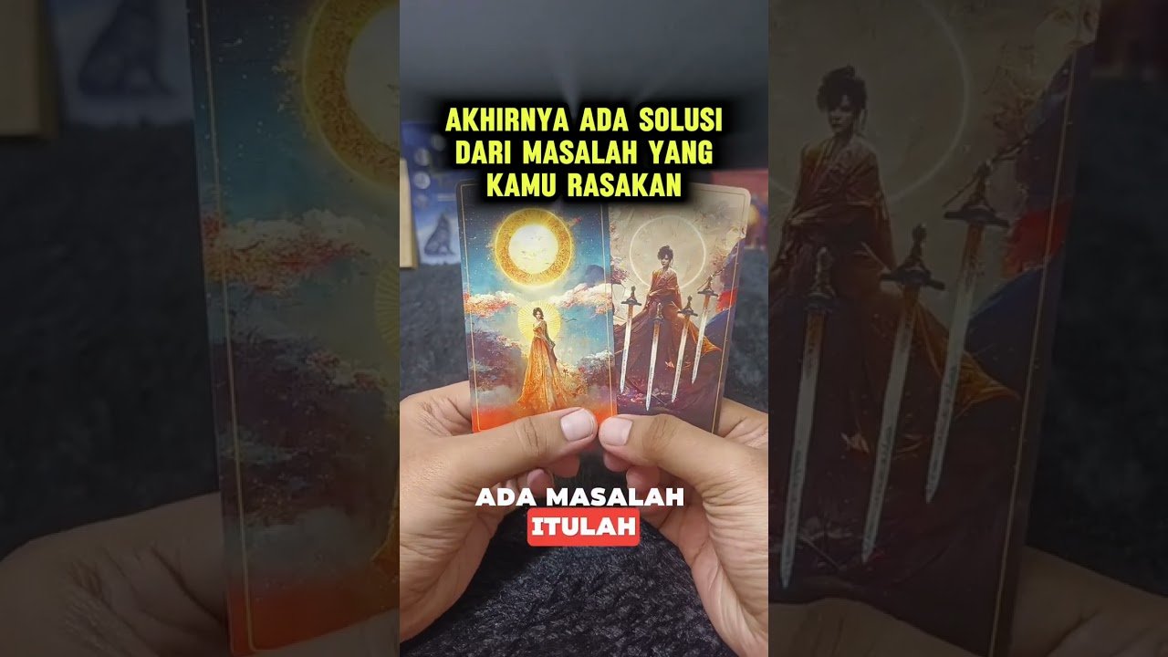 No momento, você está visualizando AKHIRNYA ADA SOLUSI DARI MASALAH YANG KAMU RASAKAN #tarot #tarotreading