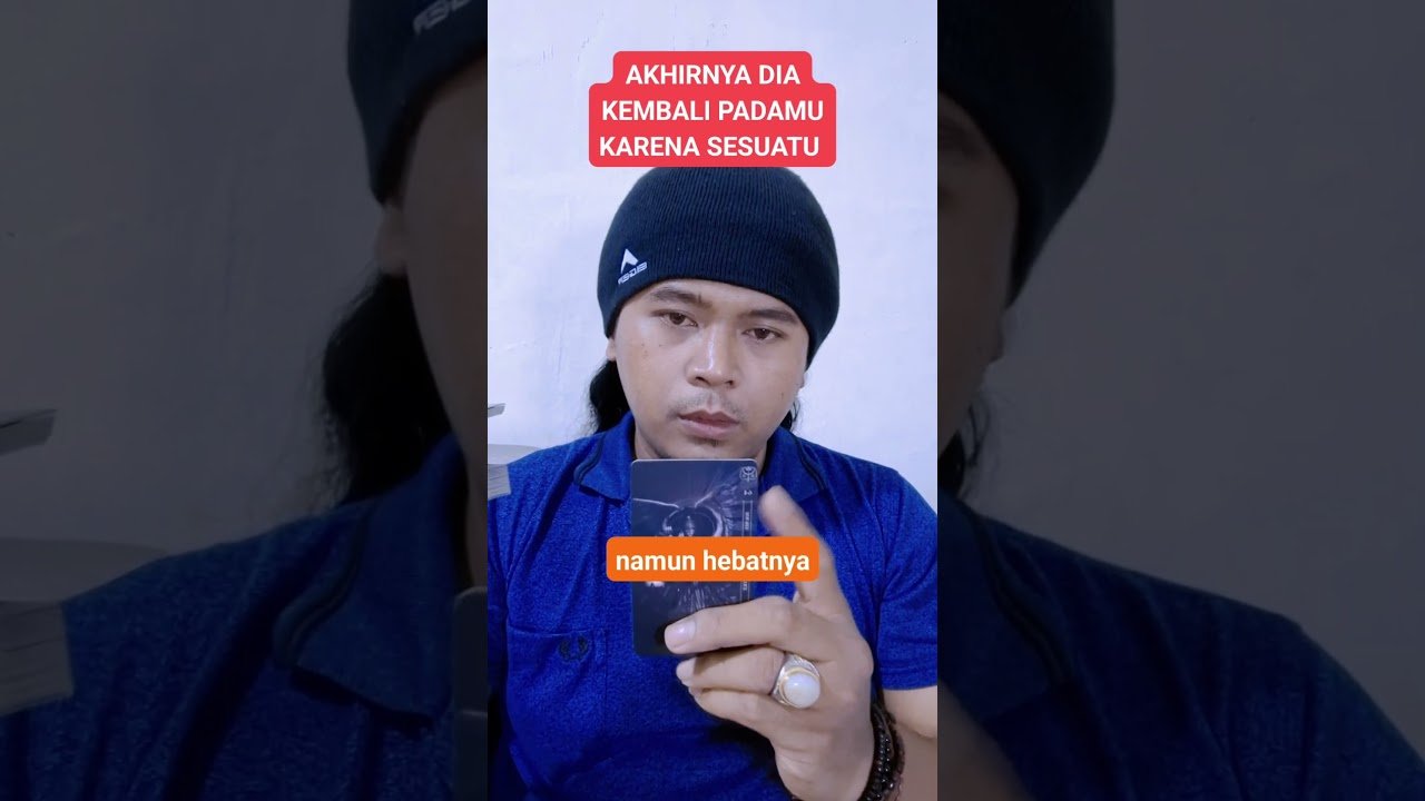 No momento, você está visualizando Akhirnya dia kembali padamu karena sesuatu #shorts #tarot #tarotreading #generalreading #trending