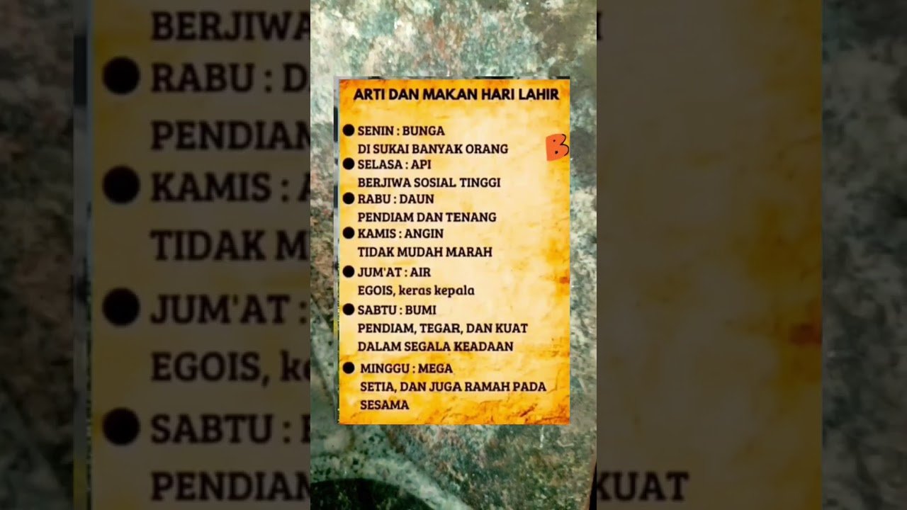 No momento, você está visualizando Arti hari lahir#shorts #shortvideo #tarot #shortsviral