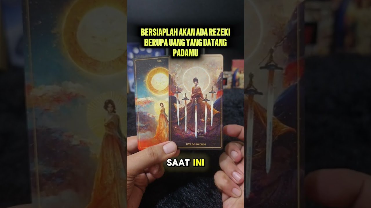 No momento, você está visualizando BERSIAPLAH AKAN ADA REZEKI BERUPA UANG YANG DATANG PADAMU #tarot #tarotreading