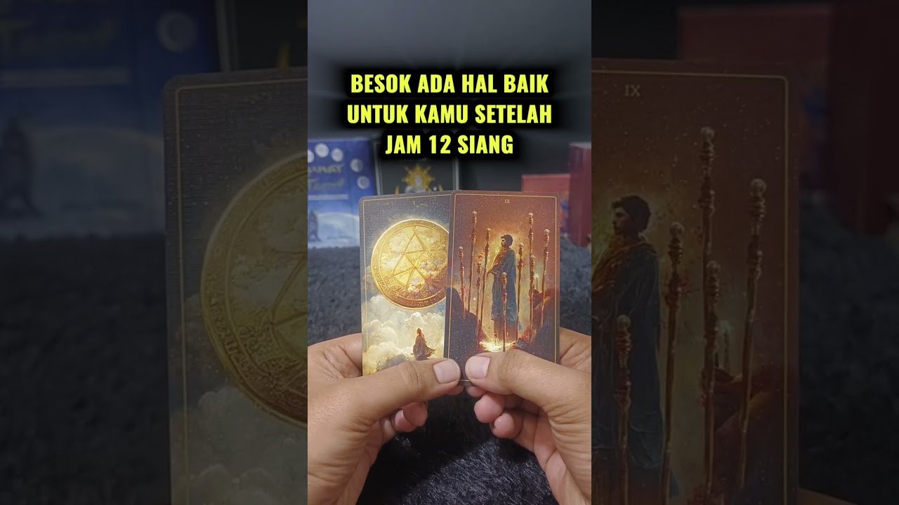 No momento, você está visualizando BESOK ADA HAL BAIK UNTUK KAMU SETELAH JAM 12 SIANG #tarot