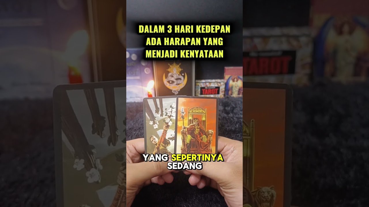 No momento, você está visualizando DALAM 3 HARI KEDEPAN ADA HARAPAN YANG MENJADI KENYATAAN #tarot #tarotreading