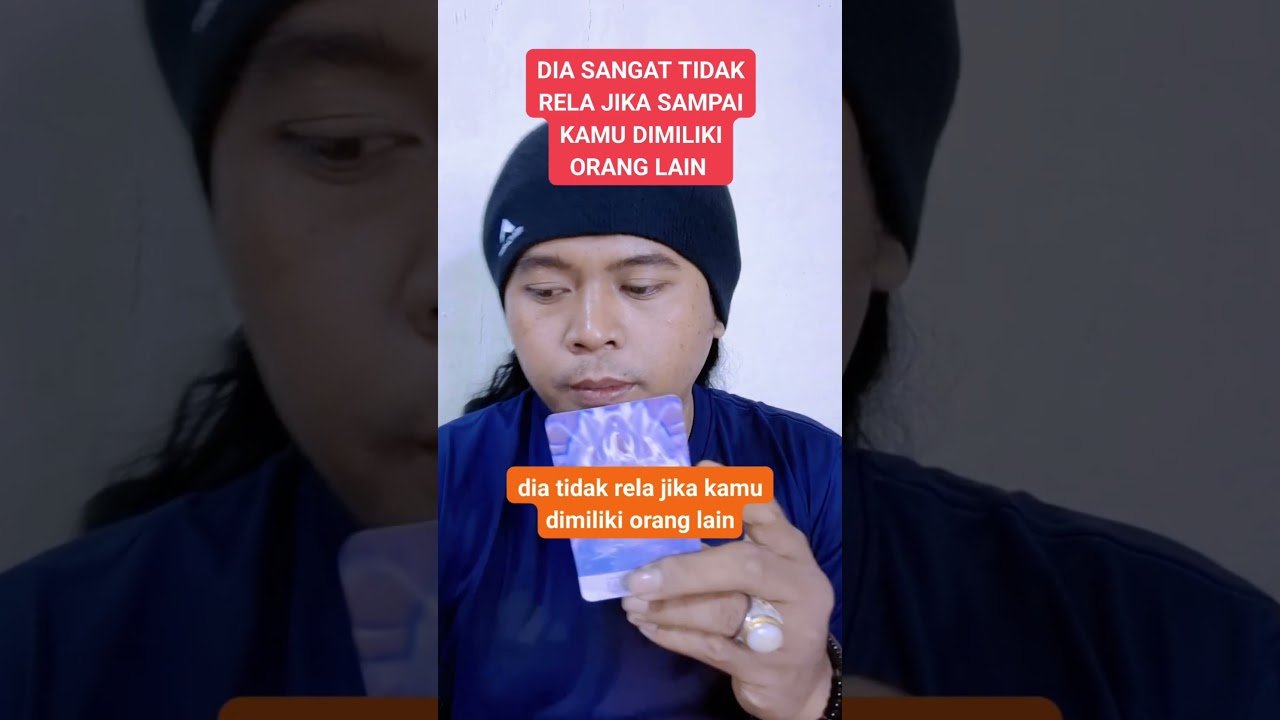 No momento, você está visualizando Dia sangat tidak rela jika kamu sampai dimiliki orang lain #shorts #tarot #tarotreading
