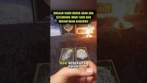 Leia mais sobre o artigo DUGAAN KAMU BENAR AKAN ADA SESEORANG INGIN TAHU DAN MENANYAKAN KABARMU #tarot #tarotreading