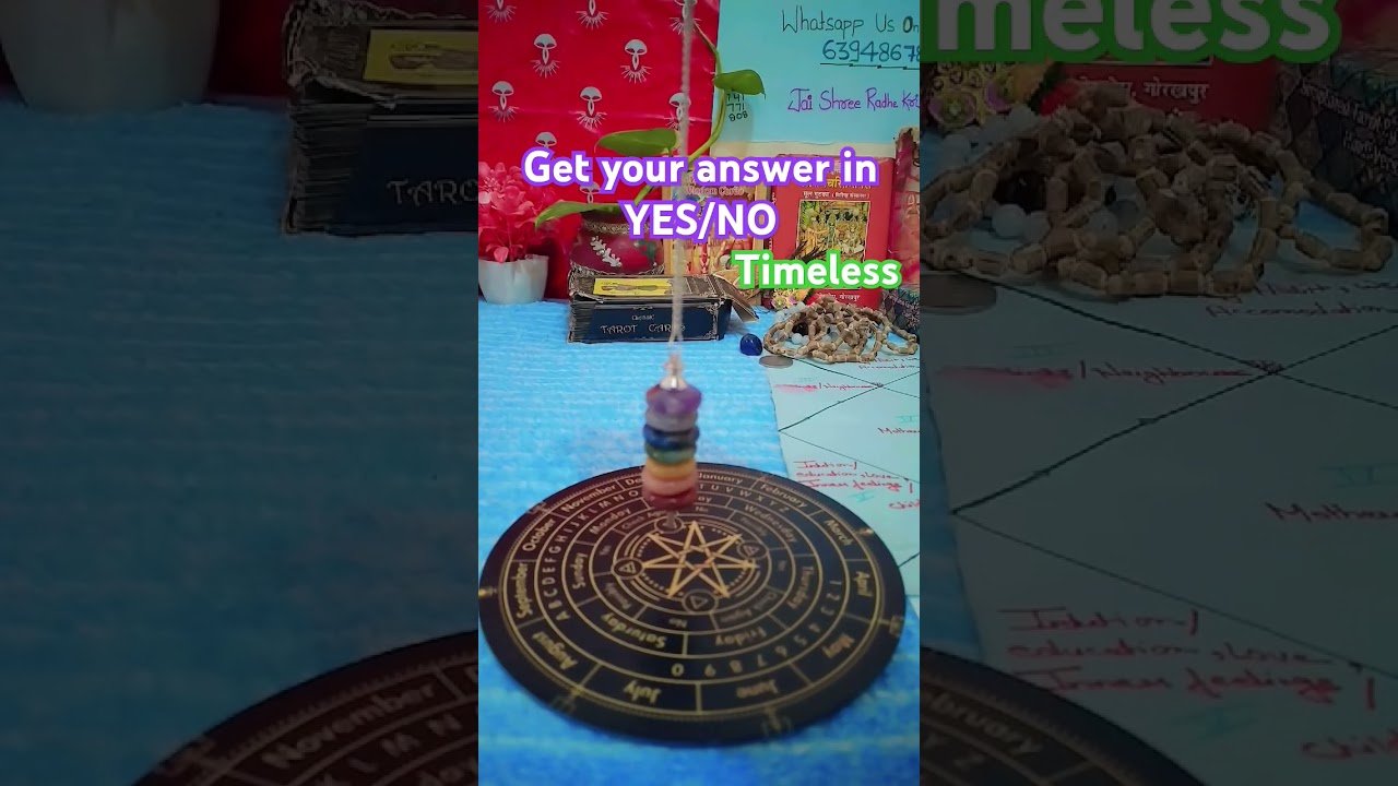 No momento, você está visualizando get your answer ❤️ Yes/no #tarot #whatscomingupinlovelife #viralvideo #pendulum #yesnoreading